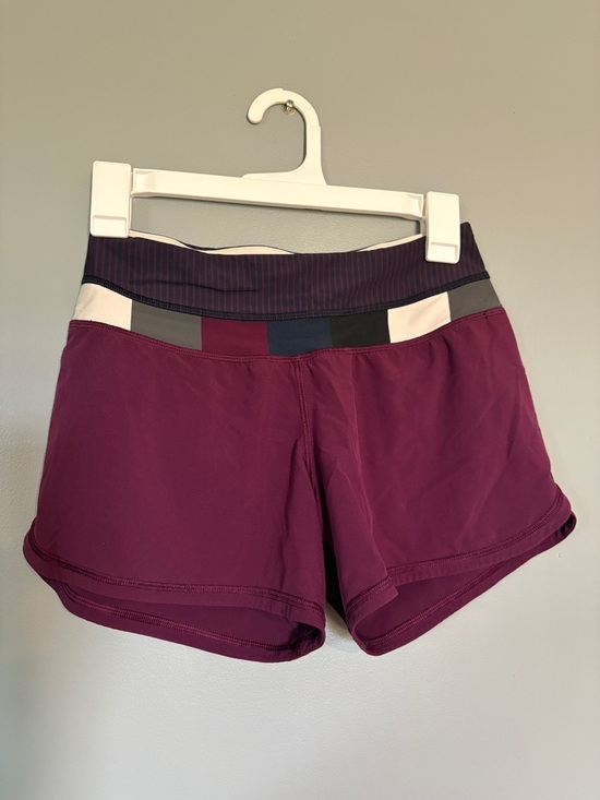 lululemon athletica Pants - Lululemon Women’s Athletic Shorts - Plum | size 2 Lulu | performance lounge